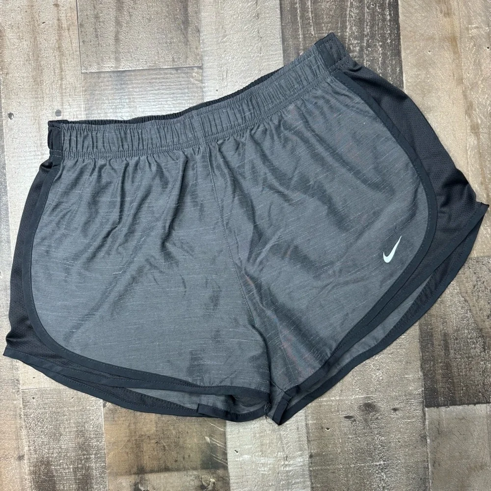 Nike Gray Athletic Shorts Lightweight Elastic Waistband